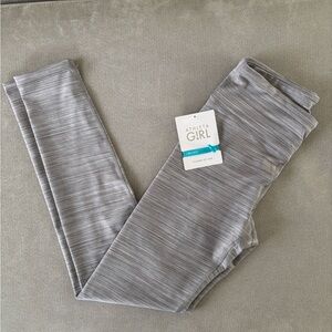 NWT Athleta Girl Heather Gray Active Leggings with bonus hoodie! (Size 16/XXL)